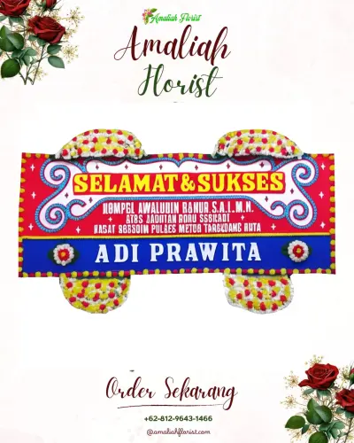 Karangan Bunga Ucapan Selamat di Dadapayu